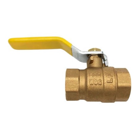 THEWORKS® LF Brass Full Port Ball Valve - Threaded - 1-1/4